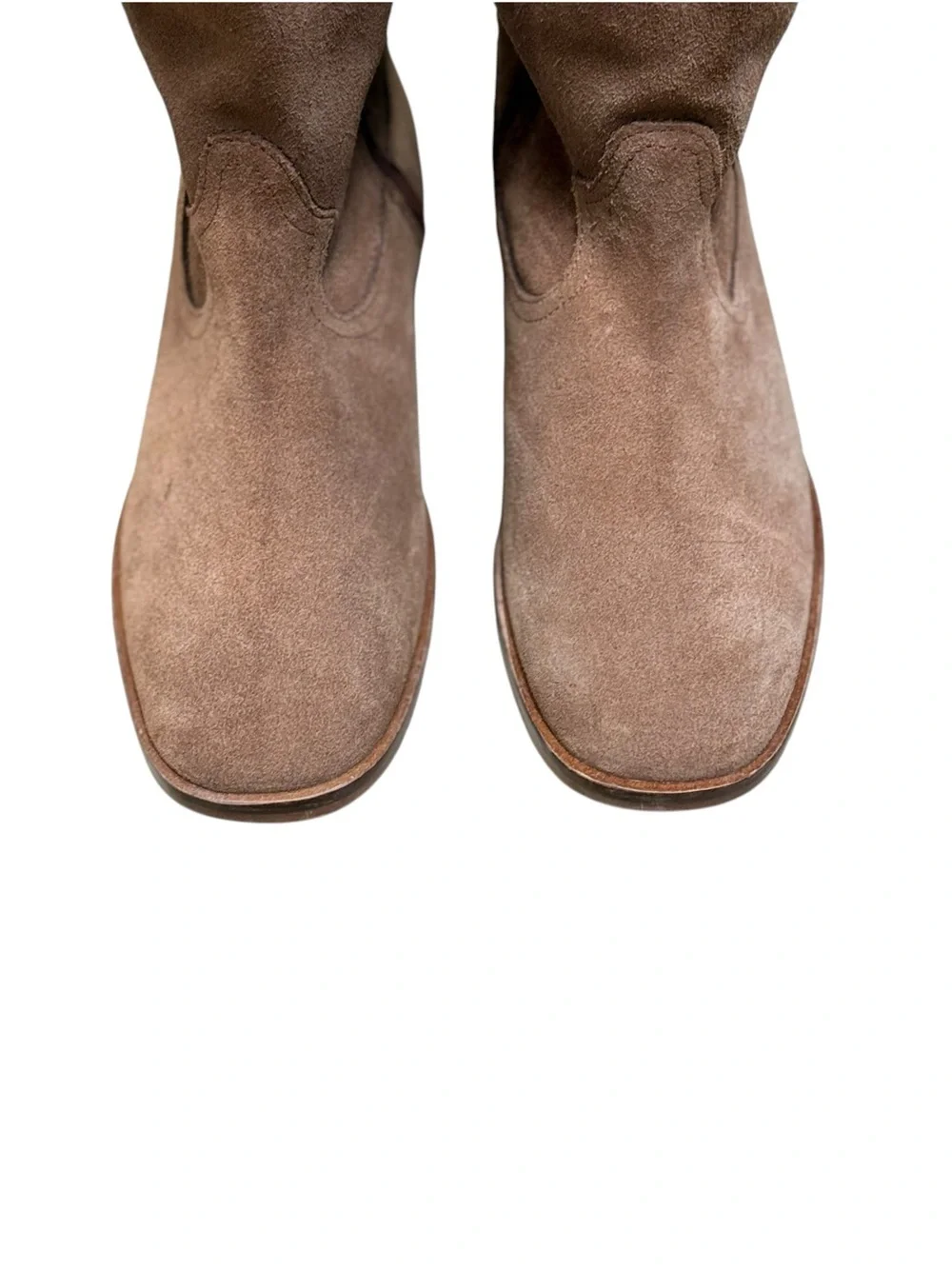Zara Kids Brown Suede Western Cowgirl Boho Boots EUR 34 (US 3.5)